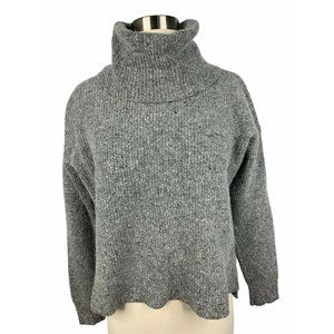 Madewell Detachable Turtleneck Knit Wool Sweater